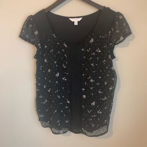 3 for $15🌿Lauren Conrad Floral Top